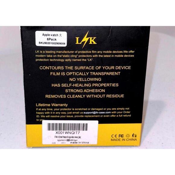 LK Apple Watch Screen Protector 6-Pack - Picture 2 of 2